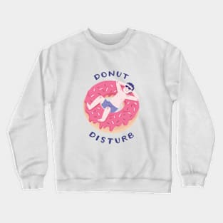 Donut Disturb - Boy Crewneck Sweatshirt